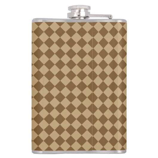 Brown Combination Diamond Pattern by STaylor Flachmann (Rückseite)