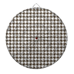Brown Combination Hahnentrittmuster von Shirley Ta Dartscheibe