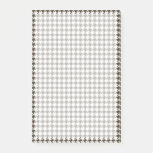 Brown Combination Hahnentrittmuster von Shirley Ta Post-it Klebezettel