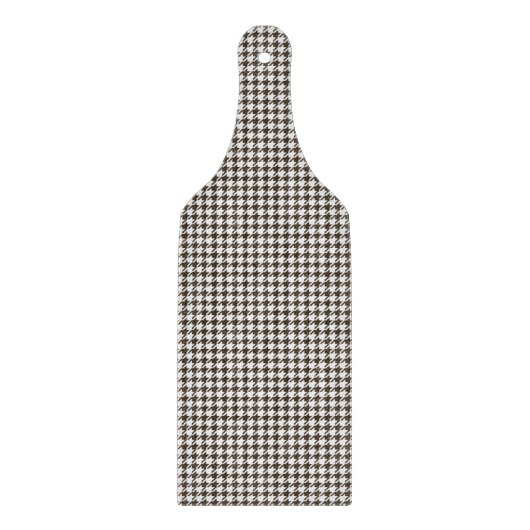 Brown Combination Hahnentrittmuster von Shirley Ta Schneidebrett (Vorderseite)