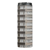 Brown commercial building thermosbecher (Rückseite)
