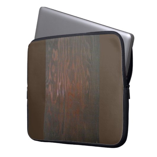 Brown Computer Sleeve (Vorderseite Links)