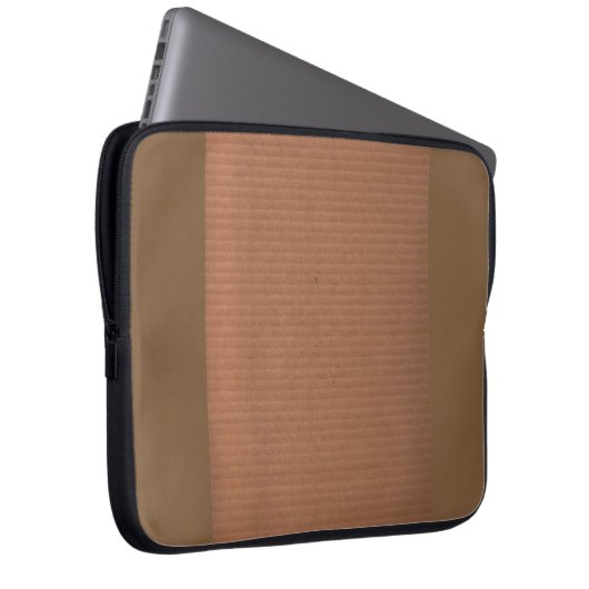 Brown Computer Sleeve (Vorne Rechts)