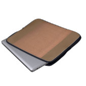 Brown Computer Sleeve (Vorne Knopf)