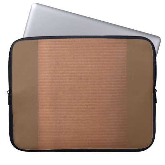 Brown Computer Sleeve (Vorderseite)