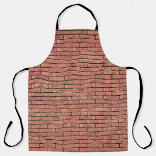 Brown concrete brick schürze