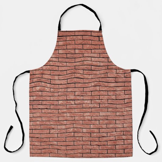 Brown concrete brick schürze (Vorderseite)