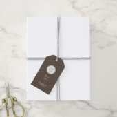 Brown Corporate Gift Tag Geschenkanhänger (Mit Garn)