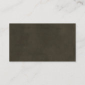 Brown Corporate Lawyer Visitenkarte (Rückseite)