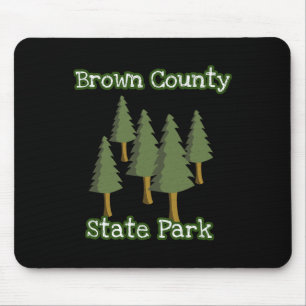 Brown County State Park Indiana Wald Holz Campi Mousepad