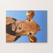 BROWN COW JIGSAW PUZZLE (Horizontal)