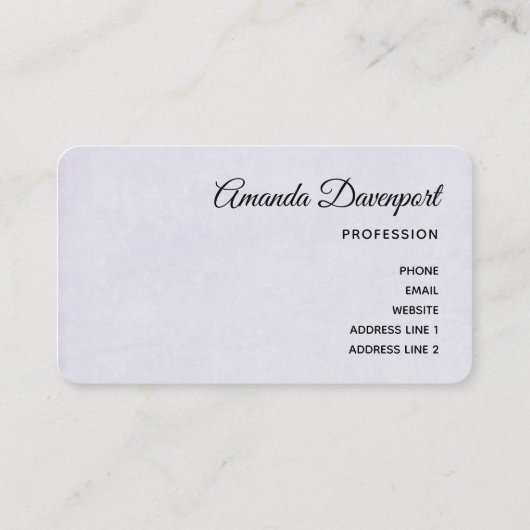 Brown Cowgirl Hut mit rosa Blume Visitenkarte (Rückseite)