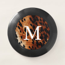 Brown Cowhid Monogramm