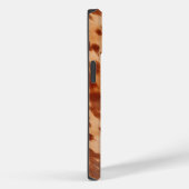 Brown Cowhide Animal Print Case-Mate iPhone Hülle (Rückseite / Rechts)