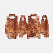 Brown Cowhide Animal Print Geschenkschachtel (Ungefaltet)