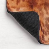 Brown Cowhide Animal Print Mousepad (Ecke)