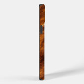 Brown Cowhide Case-Mate iPhone Hülle (Rückseite / Rechts)