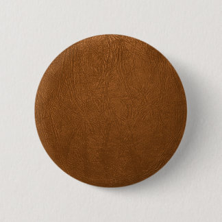 Brown Cowhide Leder Textur aussehen Button