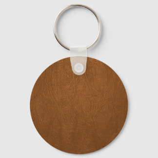 Brown Cowhide Leder Textur aussehen Schlüsselanhänger