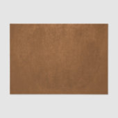 Brown Cowhide Leder Textur aussehen Seidenpapier (Vorderseite)
