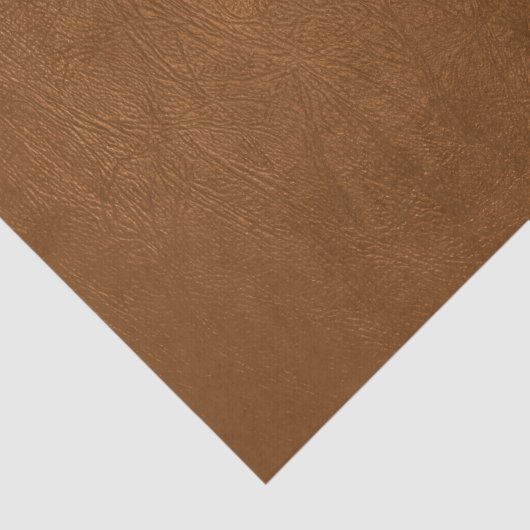Brown Cowhide Leder Textur aussehen Seidenpapier (Ausschnitt)