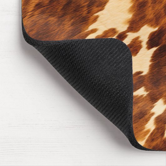 Brown Cowhide Mousepad (Ecke)