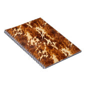 Brown Cowhide Notizblock (Rechte Seite)