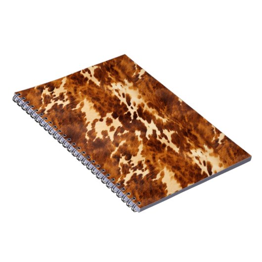 Brown Cowhide Notizblock (Rechte Seite)