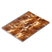 Brown Cowhide Notizblock (Linke Seite)