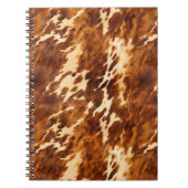 Brown Cowhide Notizblock (Vorderseite)
