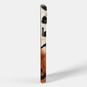 Brown Cream Animal Cowhid Case-Mate iPhone Hülle (Rückseite / Rechts)