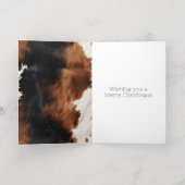 Brown Cream Black Southwest Cowhide Weihnachten (Innen Abgelegt)