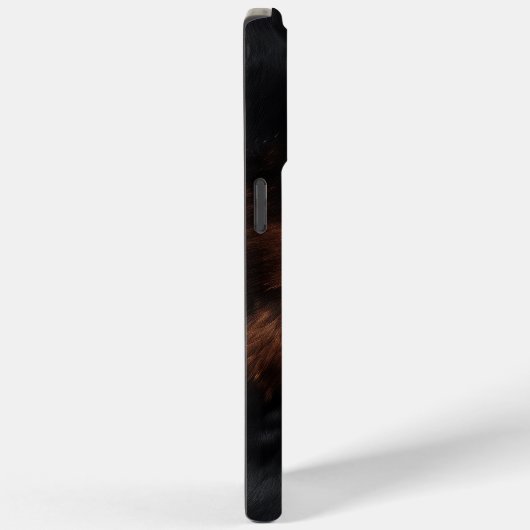 Brown Cream Black Südwest Cowhide Case-Mate iPhone Hülle (Rückseite / Rechts)