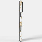 Brown Cream Boho Hearts Case-Mate iPhone Hülle (Rückseite / Rechts)