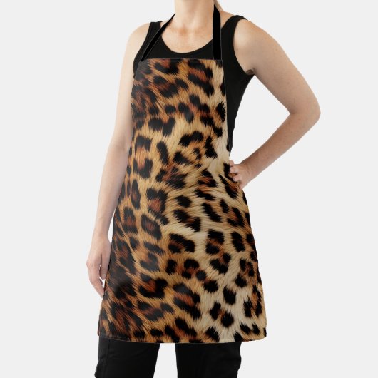 Brown Cream Leopard Animal Schürze (InSitu)