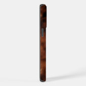 Brown Cream Western Cowhide iPhone Hülle (Rechte Seite)