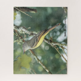 Brown Crested Flycatcher, Vogelliebhaber Puzzle