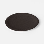 Brown Crocodile Skin Print Pappteller (Schrägansicht)