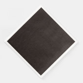 Brown Crocodile Skin Print Serviette (Ecke)