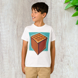 Brown Cube T-Shirt