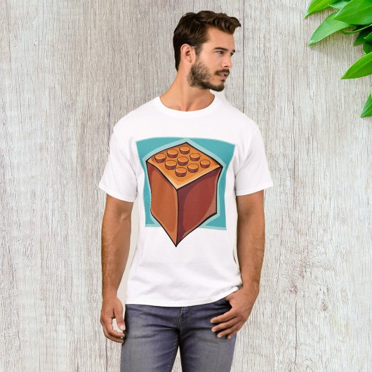 Brown Cube T-Shirt