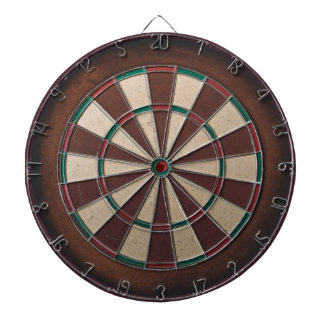Brown Dartboard Dartscheibe