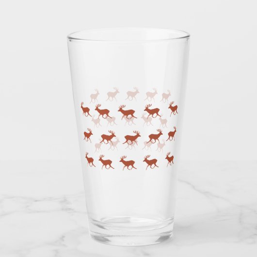 Brown Deer Walking Festivals Muster Glas (Vorderseite)