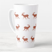 Brown Deer Walking Festivals Muster Milchtasse (Linke Ecke)