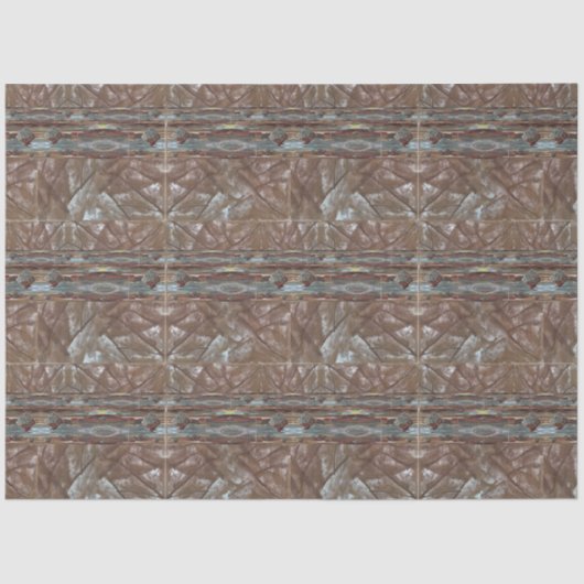 Brown Design Tissue Paper Seidenpapier (Vorderseite)