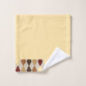 Brown Diamond Badhandtuch Set (Waschlappen)