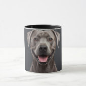 Brown Dog Aesthetic Coffee Mug – Cozy Pet Lover  Tasse (Zentrum)