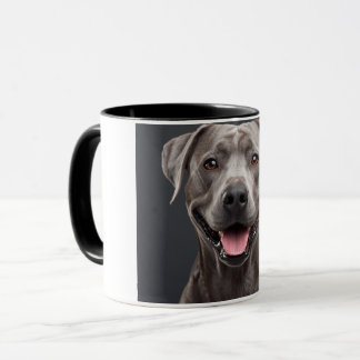 Brown Dog Aesthetic Coffee Mug – Cozy Pet Lover  Tasse