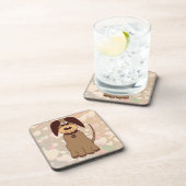 Brown Dog Beverage Coaster Getränkeuntersetzer (Rechte Seite)
