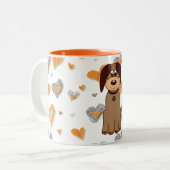 Brown Dog Coffee Tasse (Vorderseite Links)